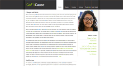 Desktop Screenshot of gofitcause.com